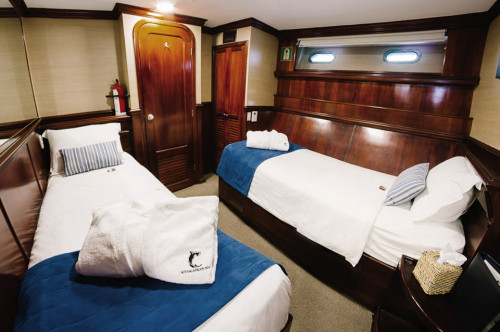 Galapagos Sky Deluxe Twin Cabin