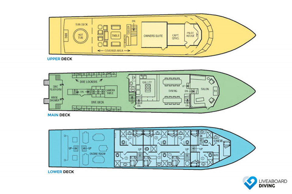 Atlantis Azores Deck Plan