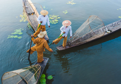 Myanmar fishermen