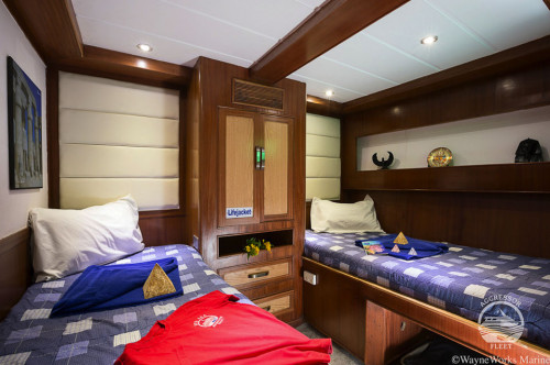 Red Sea Aggressor I Deluxe Stateroom Cabin
