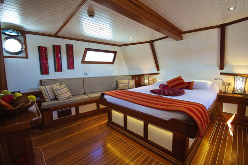Galatea Master Suite - Main Deck Cabin