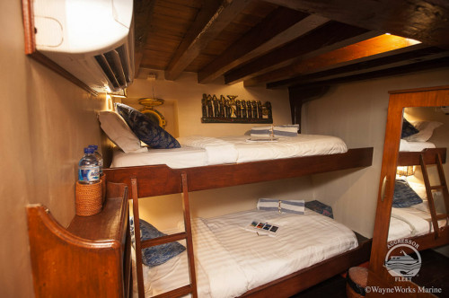 Indo Aggressor Twin Stateroom Cabin